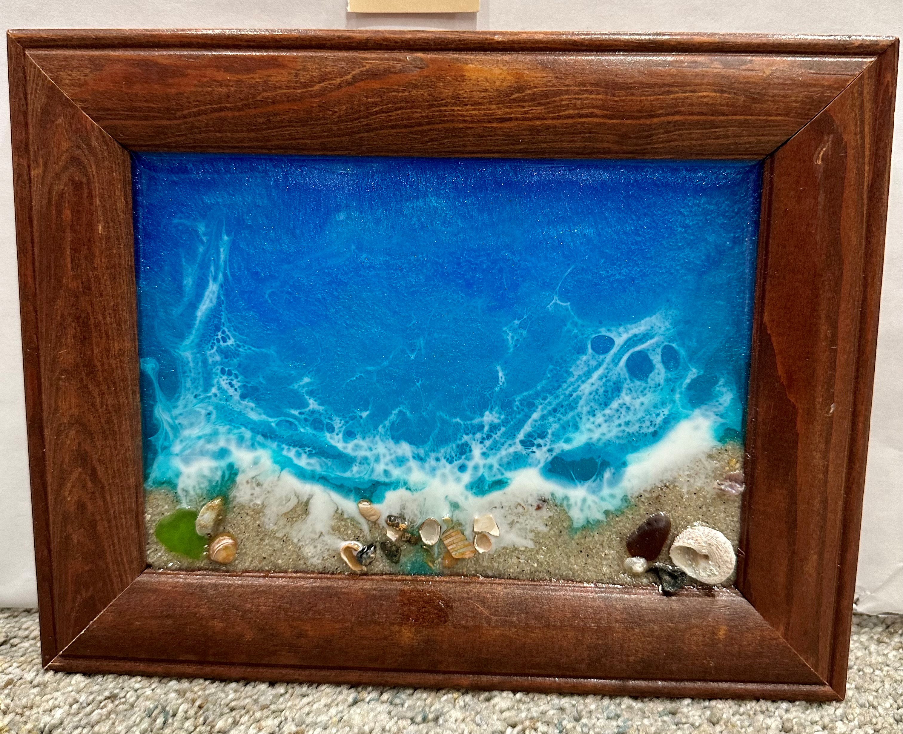 天然石seaglass art ✴︎ゆめのまち Seaglass Soul - Handcrafted Sea Glass Art & Resin Creations